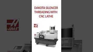 Haas TL 2 threading a 223 rifle barrel Dakota Silencer [upl. by Hirza]