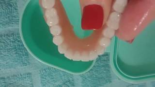 How to Apply a Thermoplastic Denture Adhesive [upl. by Dumm]