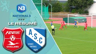 Résumé Football club Challans AS la Chataigneraie J2 N3 [upl. by Ainer]