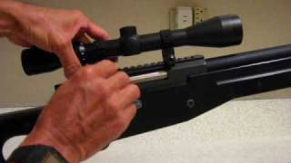 BEGINNER AIRSOFT Sniper 101 Installation and Adjusting  zeroin Your Scope [upl. by Riorsson]