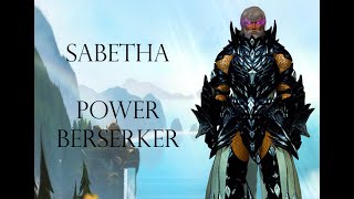 Sabetha  Power Berserker Spear  PUG Guild Wars 2 Raids [upl. by Gebler]