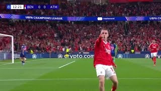 Kerem Aktürkoğlu Golü Benfica  Atletico Madrid 40 Golleri ve Genişletilmiş Özetler [upl. by Kong]