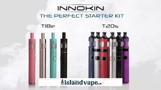 Innokin Endura T18e amp T20s  Innokin  Best Starter Vape kit Review by Island Vape UK [upl. by Diba709]