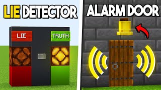 Minecraft 5 NEW Redstone Build Hacks amp Ideas [upl. by Eatnuahc]