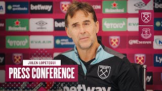 quotWe Need to Put Our Head Down and Work Hardquot  Julen Lopetegui Press Conference  West Ham v Everton [upl. by Enivid]