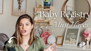 Baby Registry MustHaves Everything You Need to Prepare [upl. by Harte]