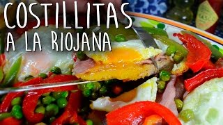 Costillitas de cerdo a la riojana  Comamos Casero [upl. by Nehte]