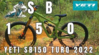 YETIs SB150 2022 ENDURO MTB  150MM Travel  Bike Check [upl. by Ivens]