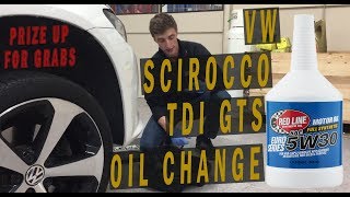 How to VW Scirocco oil change [upl. by Izaak]