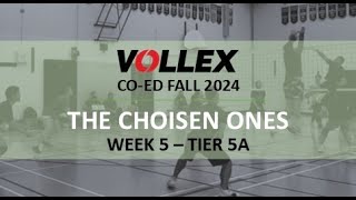 20241021  Vollex CoEd Fall 2024  Week 5  Tier 5A [upl. by Banyaz]