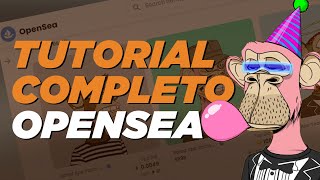 TUTORIAL APRENDA A COMPRAR E VENDER NFT NA OPENSEA [upl. by Aihsemak]