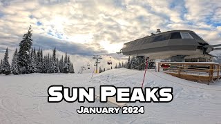 A RUN THROUGH SUN PEAKS TERRAIN PARK Kamloops [upl. by Attirehs]