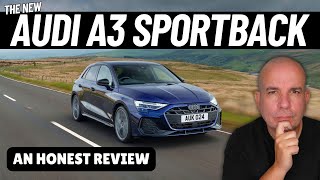 2024 Audi A3 Sportback Review 35 TFSI Black Edition S Tronic [upl. by Nyllaf]