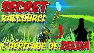 RACCOURCI SECRET ZELDA BOTW EXPERT  COMMENT TRANSPORTER LA FLAMME BLEUE  LHÉRITAGE DE ZELDA [upl. by Granthem]