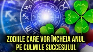 Zodiile care vor încheia anul pe culmile succesului Realizări și momente de glorie pentru ei [upl. by Ahseikan]