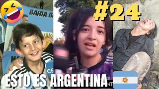 Parte 24🔥ESTO Es ARGENTINA 🇦🇷 TikTok Virales Vídeos Graciosos Si Te Ries Pierdes 😂 nivel argentino [upl. by Broeker]