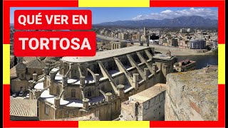 GUÍA COMPLETA ▶ Qué ver en la CIUDAD de TORTOSA ESPAÑA 🇪🇸 Turismo y viajes a Cataluña [upl. by Tatiana2]