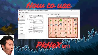 How to use PKHeX Part 1 How to change trainer information [upl. by Nye]