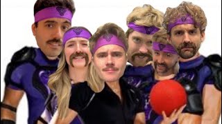 Dodgeball Globo Gym Purple Cobras Informercial [upl. by Fontana549]