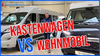 Kastenwagen oder Wohnmobil Carado CV 600 Clever  Edition vs Carado V 132 Europa Edition [upl. by Wearing]