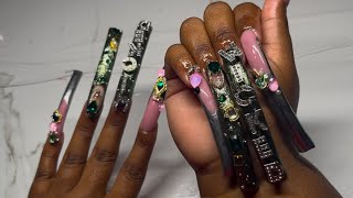 WMW LETS CREATE SOME WICKED INSPIRED NAILS BY CYNTHIA AERIVO [upl. by Beaufert]