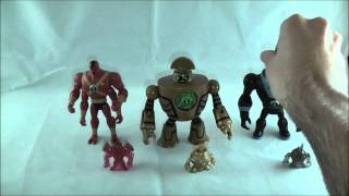 Fourarms V2 Clockwork and Eatle Alien Collection Review Ben 10 [upl. by Ver617]