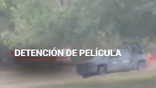 ¡DE PELÍCULA  Ejército Mexicano inicia persecución y detención de película en Culiacán Sinaloa [upl. by Harvard]