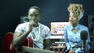 Vanessa Mdee na Damian Soul wakizungumzia wimbo wao Kaumba [upl. by Anidal785]