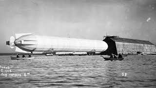 July 2nd1900 First flight LZ1 of a dirigible airship designed by Graf Ferdinand von Zeppelin [upl. by Warfore]