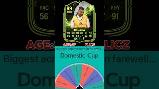 CASEMIRO  Career Path Evolution on FIFA fifa soccer football [upl. by Strephon912]