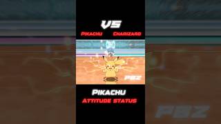 Pikachu 🔥 VS Charizard pokemon viral shorts shortsfeed [upl. by Latsyrhk]