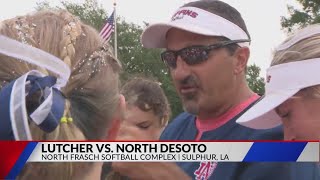 North Desoto and Stanley fall in LHSAA softball state championship [upl. by Cyma449]