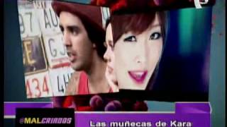 Grupo KARA de KPop en Panamericana TV 230312 Perú  Lima [upl. by Toland]