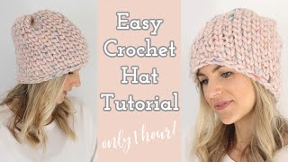 Waistcoat Crochet Hat Tutorial  Beginner Friendly [upl. by Azilanna]