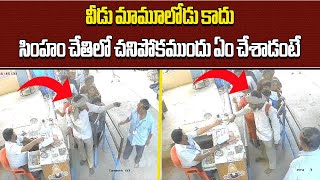 Tirupati Zoo Park Lion Victim CCTV Footage  Tirumala  SV Zoological Park  Samayam Telugu [upl. by Benco]