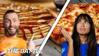 TEAM PANNENKOEK 🥞 vs TEAM PIZZA 🍕  The Battle Stuntsteppen  Zappsport [upl. by Thgiwed]