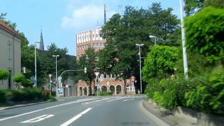 Oldenburg Stadtdurchfahrt Süd nach Nord [upl. by Yarehs390]