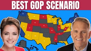 2024 Senate  Best Case Scenario For Republicans  July [upl. by Immak]