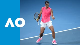 Rafael Nadal vs Nick Kyrgios  Match Highlights R4  Australian Open 2020 [upl. by Dolley201]