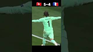 France Vs Switzerland EURO2020 Penalty Shootout 🇨🇵 🆚 🇨🇭 🥶 [upl. by Comethuauc]