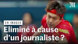 Paris 2024  un journaliste accusé d’avoir fait perdre le N°1 mondial de tennis de table [upl. by Macegan]