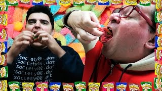 PIORES GULOSEIMAS ÁCIDAS  SOUR CANDIES HARDCORE [upl. by Rimat]