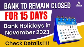 List of Bank Holidays November 2023  Bank Holidays in November 2023 [upl. by Adiaros657]