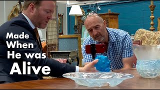 What is the most valuable LALIQUE GLASS ANTIQUES VALUATIONS ROAD TRIP [upl. by Arline]