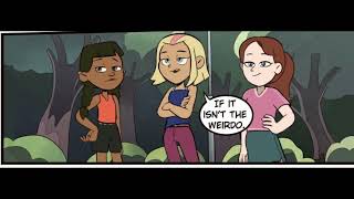 AMITY SAVES LUZ 💗  THE OWL HOUSE COMIC DUB TOH [upl. by Ley743]