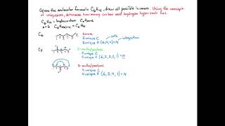 2019 Hexane Isomers and Uniqueness [upl. by Tcideneb]