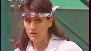 Steffi Graf vs Conchita Martinez ROLAND GARROS 1990  Steffi Graf vs Jennifer Capriati US OPEN 1990 [upl. by Edas]