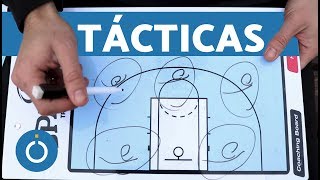 TÁCTICAS EN BALONCESTO  Tácticas OFENSIVAS y DEFENSIVAS [upl. by Aninaj]