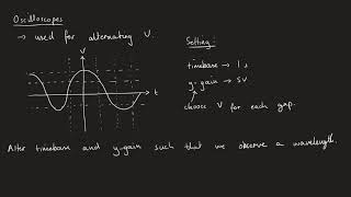 AC Current and Oscilloscopes  AQA ALevel Physics [upl. by Aihcela]