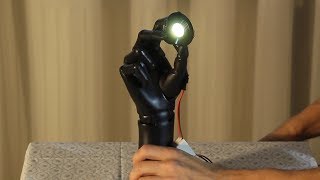 Holding spotlight  test of BIOT bionic hand [upl. by Sanfourd]